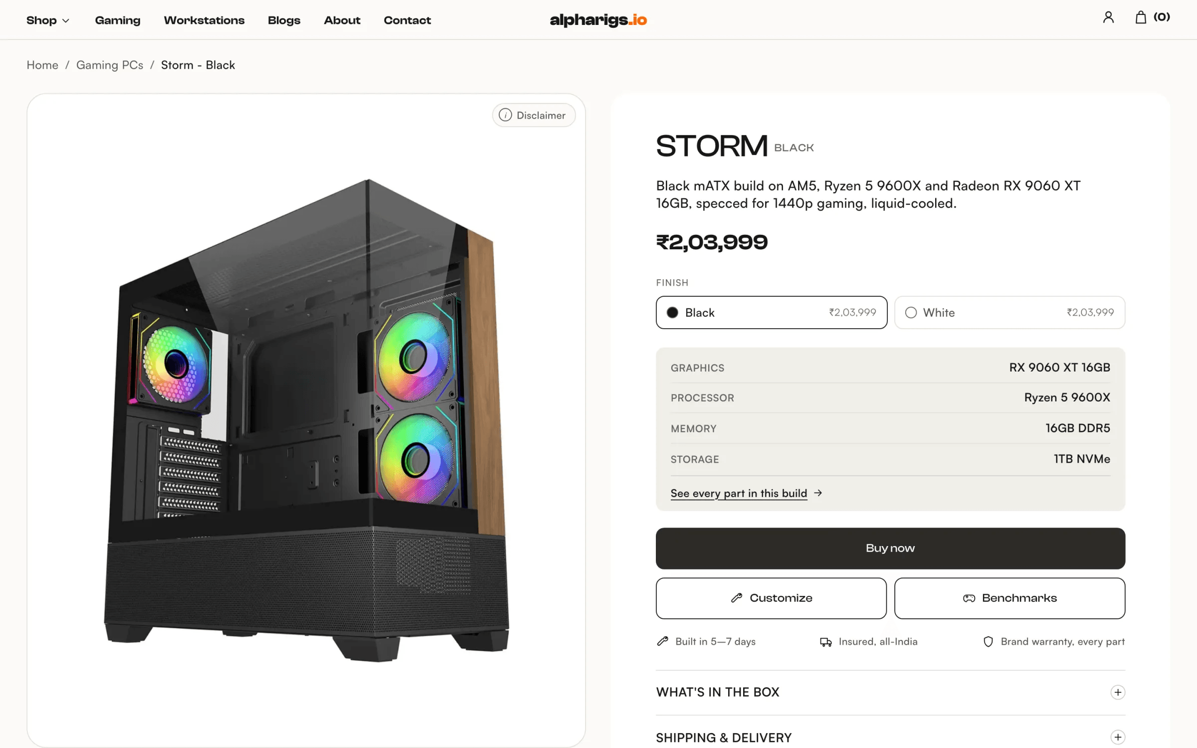 AlphaRigs: eCommerce design & development | StudioPartner